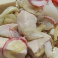 あゆたっくん's cooksnap of when they made 簡単！キャベツと高野豆腐とカニカマの煮物.