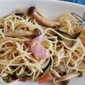 イエローユニ's cooksnap of when they made ナスとベーコンのめんつゆ和風パスタ.