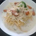 ひんべえ's cooksnap of when they made クリームスープ☆ワンポットパスタ.