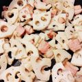 yunapi☆'s cooksnap of when they made 大人の味！レンコンとベーコンの黒胡椒炒め.