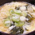 TeaChan214's cooksnap of when they made 5分で　柚子香る【卵わかめうどん】.