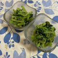 クック49L4Ho☆'s cooksnap of when they made 小松菜と豆苗の胡麻和え.