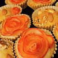 クックDID443☆'s cooksnap of when they made 卵白1つで簡単♡薔薇いちごマフィン♡.