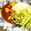 柚子♡⸝⸝⸝'s cooksnap of when they made カレーライスのトッピング・キャベツ編.