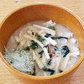 amoni's cooksnap of when they made 食べるスープ『根菜たっぷり粕汁』.