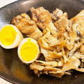 MizuhoBank's cooksnap of when they made 基本の和食★手羽元と舞茸の煮物★ゆで卵.