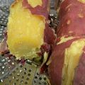 ポメちょん's cooksnap of when they made 圧力鍋で簡単に蒸し芋✨.