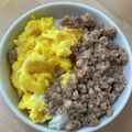 みょんとも's cooksnap of when they made 豚そぼろ、ごはんがすすむ.