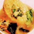 私市ビッキーズ津門巳's cooksnap of when they made “豆腐ハンバーグみそ汁”.