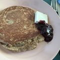 emkママ's cooksnap of when they made 【オートミールバナナパンケーキ】.