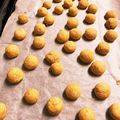 奈桜のママ's cooksnap of when they made ほうじ茶ほろほろ手丸めクッキー.