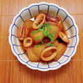 コムギ大好き's cooksnap of when they made いかと大根の煮物.