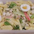 ゆ→ちむ❦180SX's cooksnap of when they made キャベツ玉ねぎベーコンのマカロニサラダ♡.