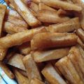 まぶたん's cooksnap of when they made 縦切りでサクッ！レンコンのカレー炒め.