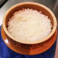 Keronta's cooksnap of when they made 「峠の釜めし」の空き容器でご飯炊き.