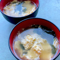 Moggieneko's cooksnap of when they made 簡単☆わかめとたまごの中華風スープ.