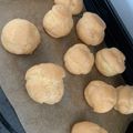 はち50's cooksnap of when they made 米粉シュークリーム①（乳・小麦なし）.
