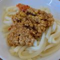 まーく71's cooksnap of when they made つるつる♪納豆キムチうどん.