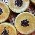 ちょこふみ's cooksnap of when they made ＊抹茶の薄焼きあんパン＊.