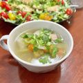 Superlittleboo's cooksnap of when they made コンソメを使わない、塩麹野菜スープ.