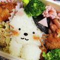 miiyuu♥️'s cooksnap of when they made キャラ弁☆ねこちゃん弁当.