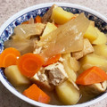 chikappe's cooksnap of when they made 厚揚げとじゃがいも・玉ねぎの煮物♪.