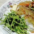ここあo's cooksnap of when they made レンジで豆苗と塩昆布和え.