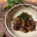 ｎｉｋｏ☆'s cooksnap of when they made コッテリ甘辛☆あけびの皮の味噌炒め.