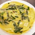 あいすにマシュマロ's cooksnap of when they made ニラチヂミ.