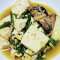 ナスの糠漬け's cooksnap of when they made 簡単！イワシ缶で豆腐のニラ卵とじ☆.