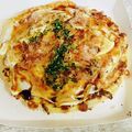 さくらん餅's cooksnap of when they made セブンイレブンの冷凍お好み焼きアレンジ.