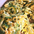67luna's cooksnap of when they made 苦くない！ゴーヤとちくわの卵炒め.