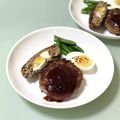 キンプリ's cooksnap of when they made 刻み卵で簡単！スコッチエッグ風ハンバーグ.