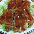 55才のおじさん's cooksnap of when they made 鶏もものパリッと照り焼き.