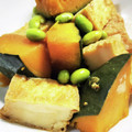 ♫とむ♫'s cooksnap of when they made かぼちゃとがんも（厚揚げ）の煮物.