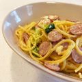 Msmare's cooksnap of when they made 牛乳で簡単クリームパスタ.