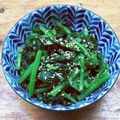 ミルミルNZ's cooksnap of when they made 【簡単】ほうれん草の辛子和え【常備菜】.
