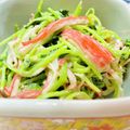 U☆kaoru's cooksnap of when they made 簡単！豆苗とカニカマのわさびマヨ和え♪.