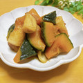 ルパンのかあさん☆彡's cooksnap of when they made こっくり　かぼちゃと竹輪の煮物.