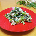 ルパンのかあさん☆彡's cooksnap of when they made 小松菜とツナマヨ和え.