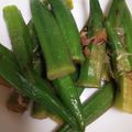 たかたかきよきよ's cooksnap of when they made オクラのお浸しです♡麺つゆで簡単.