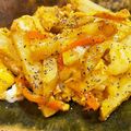 MizuhoBank's cooksnap of when they made 簡単！じゃがいもと卵のマヨカレー炒め.