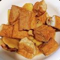 すみま～る's cooksnap of when they made さつまいもと厚揚げの煮物.