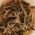 ♡みL1と♡'s cooksnap of when they made 旨っ！もやしと豆苗のナムル.