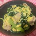 ooneneko's cooksnap of when they made お弁当に✩.*˚小松菜と豚肉の炒め物.