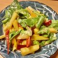 さすらい's cooksnap of when they made 柿とレタスの超特急サラダ.