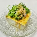 azbjbn's cooksnap of when they made めんつゆとごま油で旨旨冷奴&温奴.
