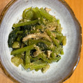 maezuchu's cooksnap of when they made 小松菜と油揚げの煮びたし.