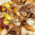 みゃみゃごと's cooksnap of when they made 秋に食べたい！豚肉とさつまいもの甘酢炒め.