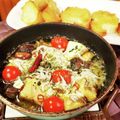ダッフィーニーうに's cooksnap of when they made しらすとカマンベールチーズのアヒージョ.
